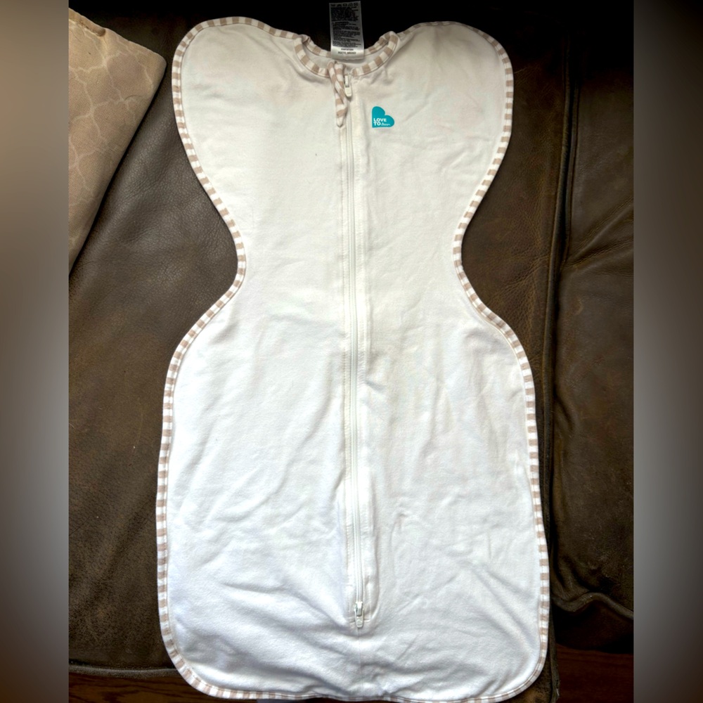 Love to Dream White and Cream Sleep Sack